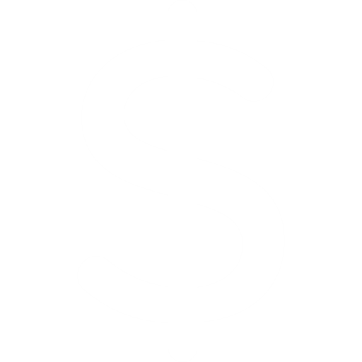 Dollar Sign White